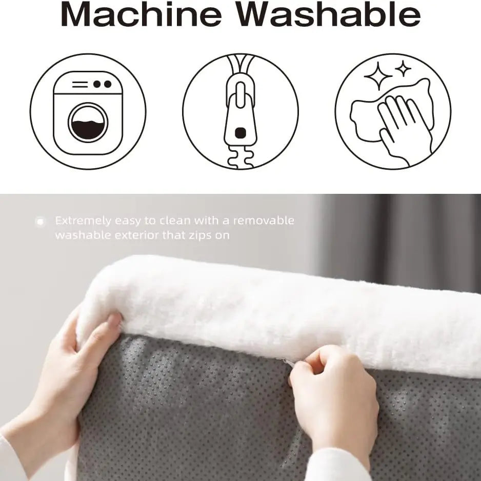 Non-Slip Memory Foam Pet Bed for All Seasons - SnuggleStation